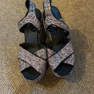 ASOS Sparkling Glitter Heels